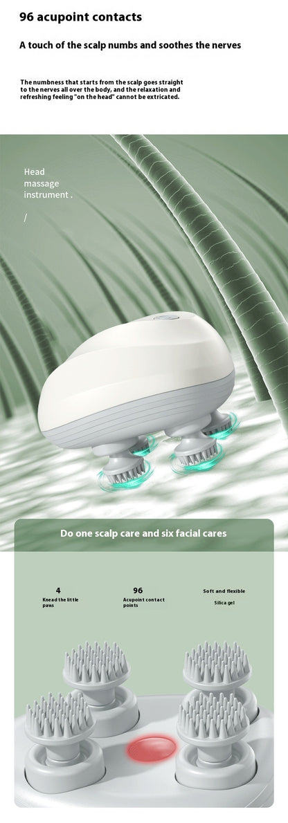 Head Massager Electric Neck Massager Rechargeable 2192 8117 2370