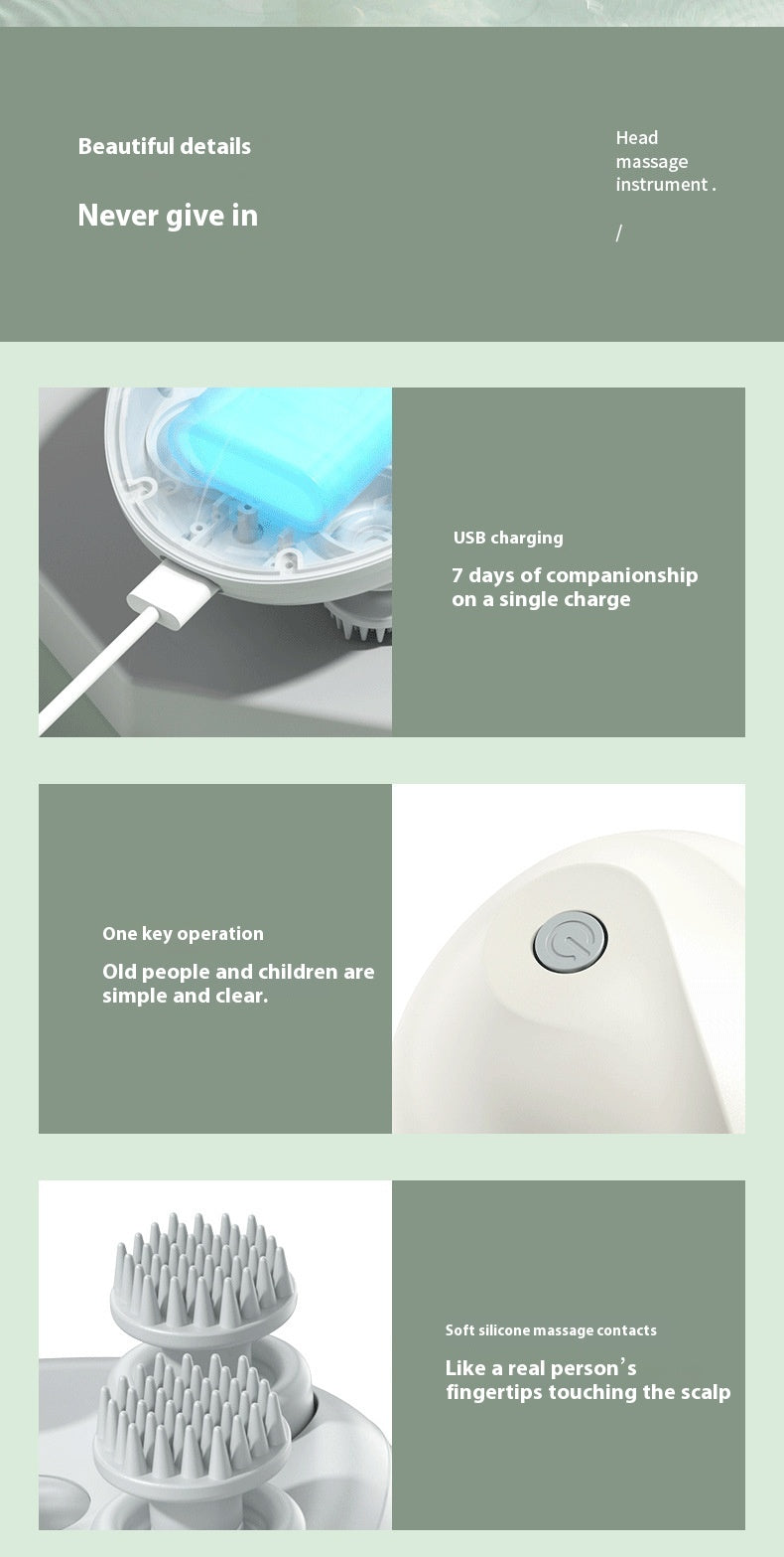 Head Massager Electric Neck Massager Rechargeable 2192 8117 2370