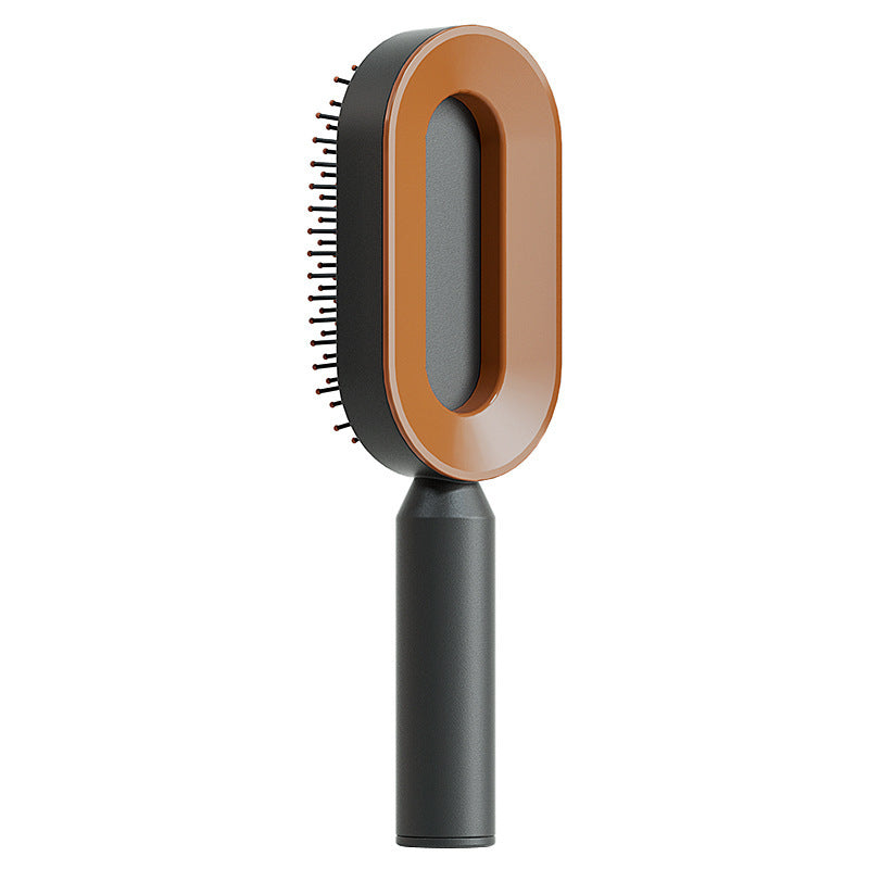 Push-to-clean Design Airbag Massage Comb