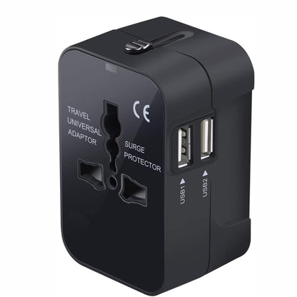 Travel Adapter, Worldwide All In One Universal Travel Adapter Wall Charger AC Power Plug Adapter Wi